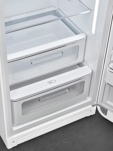 Smeg 50's Style jääkaappi pakastelokerolla FAB28RWH5 (valkoinen)