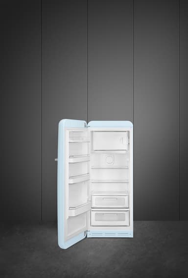 Smeg 50's Style jääkaappi pakastelokerolla FAB28LPB5 (sininen)