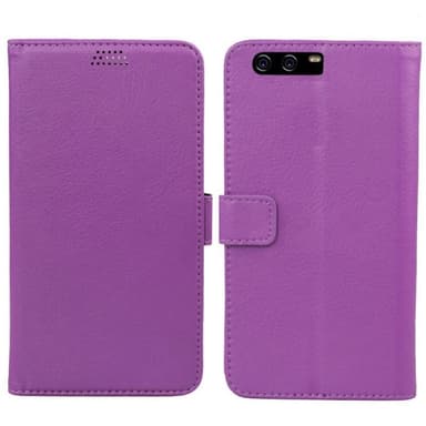 Lompakkokotelo 2-kortti Huawei P10 (VTR-L29)  - violetti