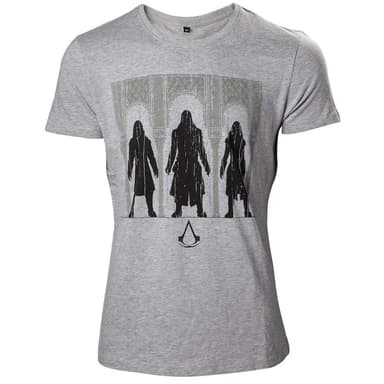 Assassin's Creed t-paita -Three Assassins (harmaa)(XXL)