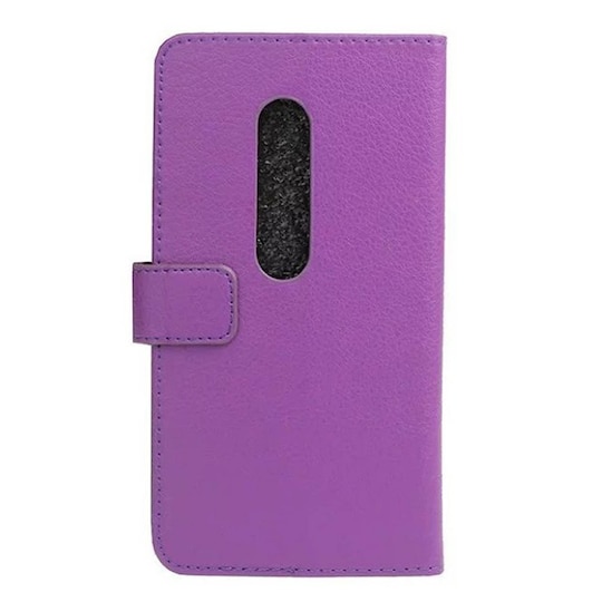 Lompakkokotelo 2-kortti Motorola Moto X Play (XT1563)  - violetti