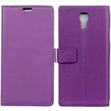 Lompakkokotelo 2-kortti LG X Screen (K500N)  - violetti