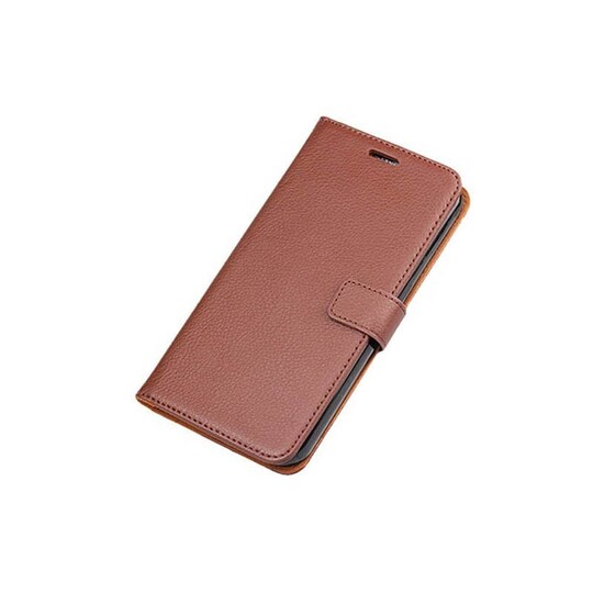 Lompakkokotelo 3-kortti Samsung Galaxy A9 2016 (SM-A900F)  - ruskea