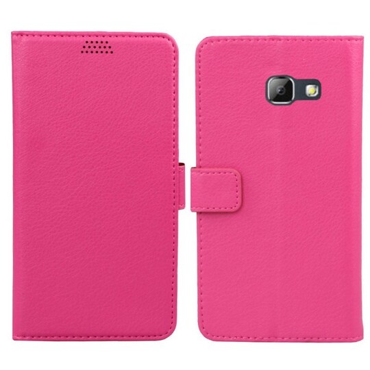 Lompakkokotelo 2-kortti Samsung Galaxy A3 2017 (SM-A320F)  - pinkki