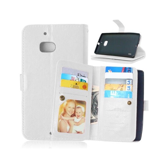 Lompakkotelo Flexi 9-kortti Microsoft Lumia 930 (RM-1045)  - valkoinen