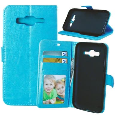 Lompakkokotelo 3-kortti Samsung Galaxy J5 2015 (SM-J500F)  - Vaaleansi