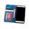 Lompakkokotelo 3-kortti Samsung Galaxy A8 2015 (SM-A800F)  - sininen