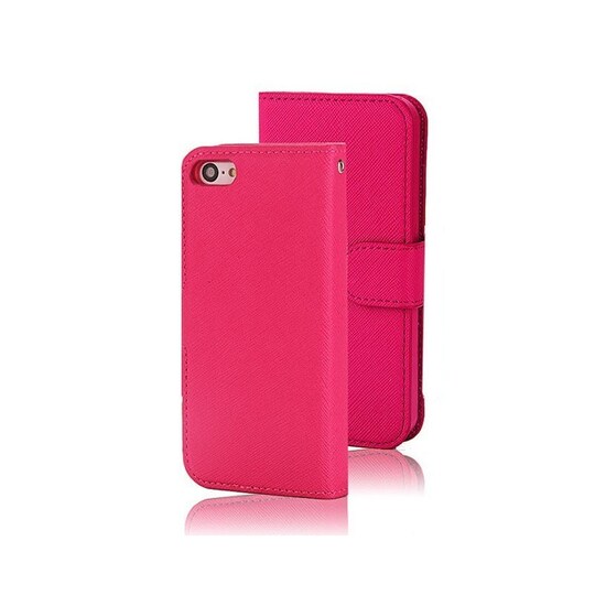 Lompakkokotelo Magneetti 2i1 Apple iPhone 5, 5S, 5SE  - pinkki