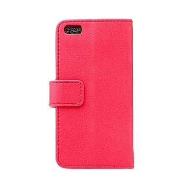 Lompakkokotelo 2-kortti Apple iPhone 5C  - punainen