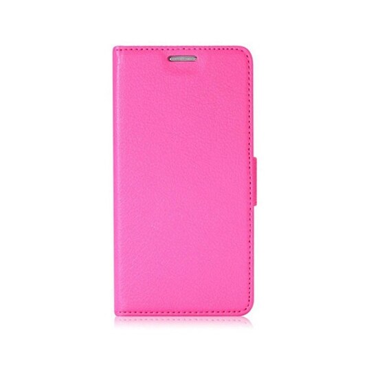 Lompakkokotelo 2-kortti Samsung Galaxy S6 (SM-G920F)  - pinkki