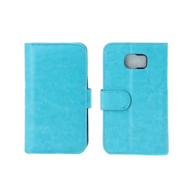 Lompakkokotelo 7-kortti Samsung Galaxy S6 Edge (SM-G925F)  - sininen