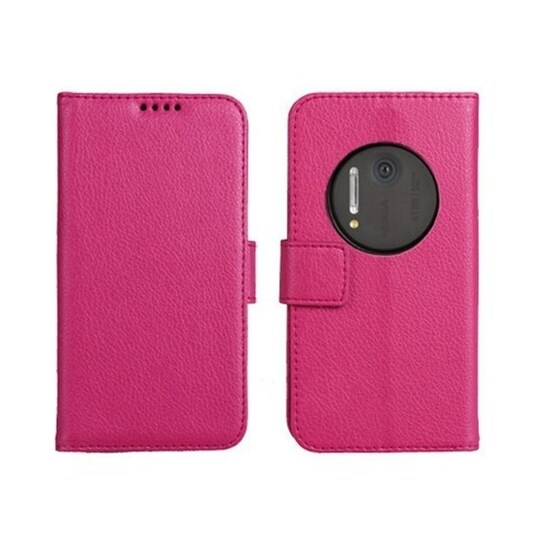 Lompakkokotelo 2-kortti Nokia Lumia 1020 (RM-875)  - pinkki