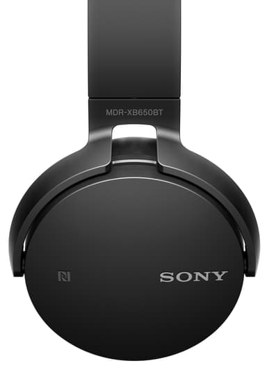 Sony MDR-XB650BT langattomat on-ear kuulokkeet (musta)