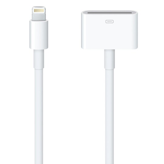 Apple Lightning - 30-pin adapteri (20 cm)