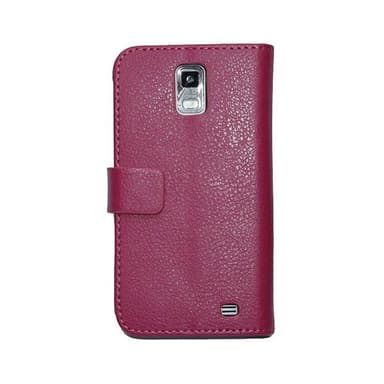 Lompakkokotelo 2-kortti Samsung Galaxy S2 LTE ( GT -i9210)  - pinkki