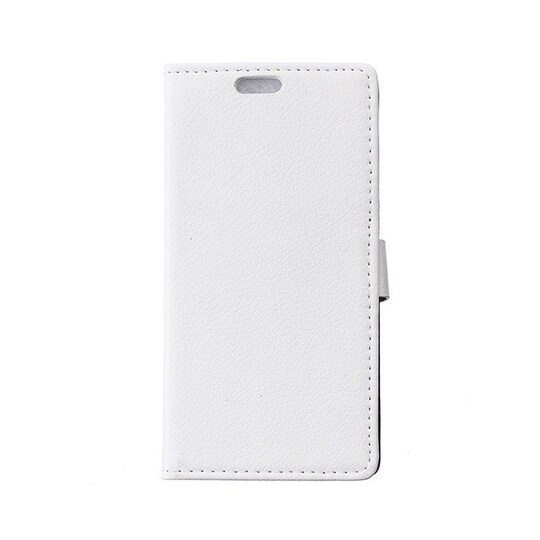 Lompakkokotelo 2-kortti Samsung Galaxy S6 Active (SM-G890F)  - valkoin