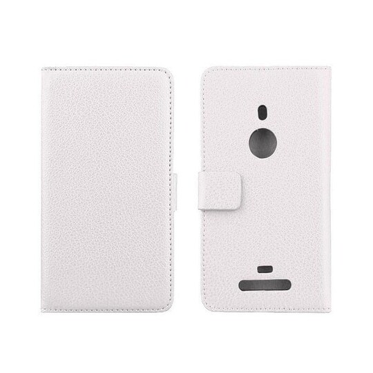 Lompakkokotelo 2-kortti Nokia Lumia 925 (RM-893)  - valkoinen