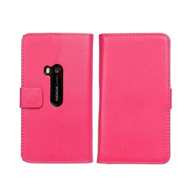 Lompakkokotelo 2-kortti Nokia Lumia 920 (RM-820)  - pinkki