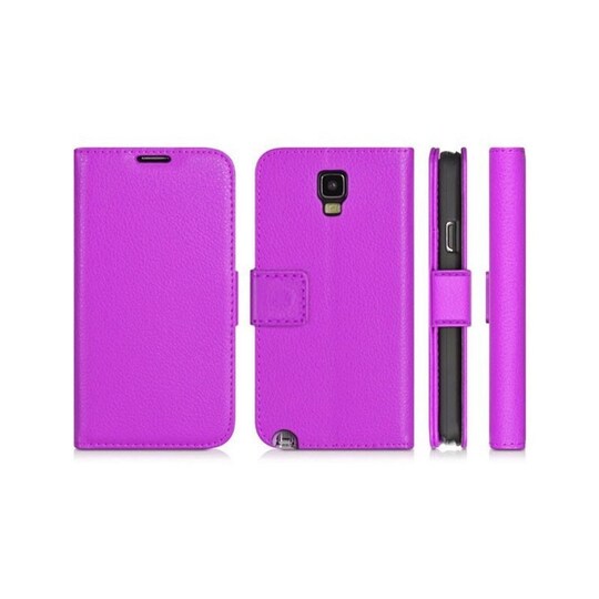 Lompakkokotelo 2-kortti Samsung Galaxy Note 3 Neo (SM-N7505)  - violet