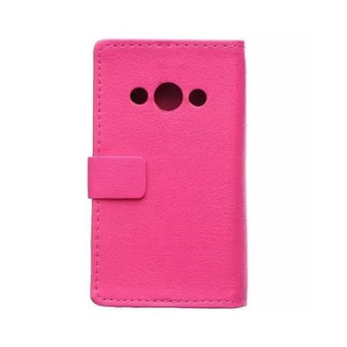 Lompakkokotelo 2-kortti Samsung Galaxy Xcover 3 (SM-G388F)  - pinkki