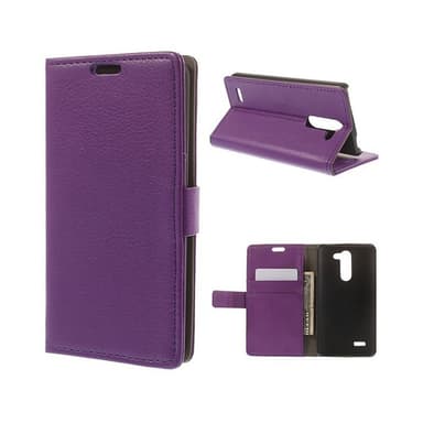 Lompakkokotelo 2-kortti LG L Bello (D331)  - violetti