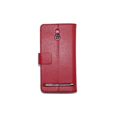 Lompakkokotelo 2-kortti Sony Xperia P (LT22i)  - punainen