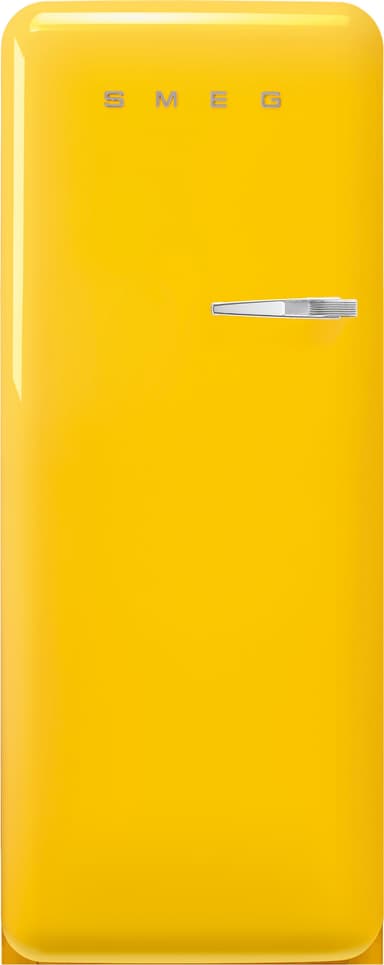 Smeg 50's Style jääkaappi pakastelokerolla FAB28LYW5 (keltainen)