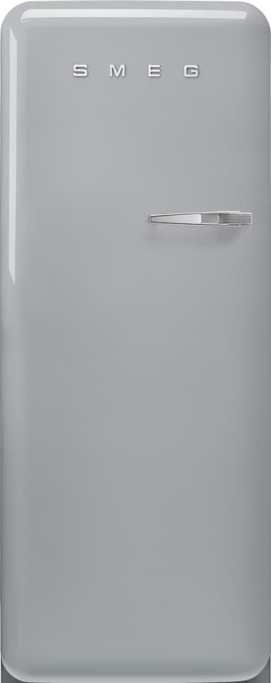 Smeg 50's Style jääkaappi pakastelokerolla FAB28LSV5 (hopea)