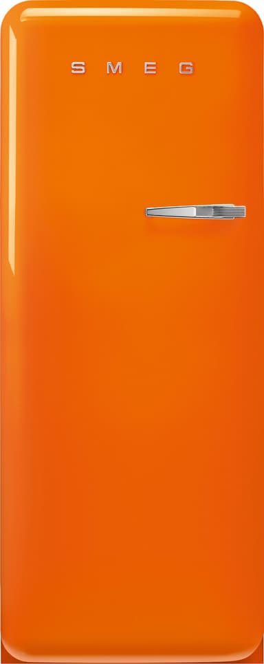 Smeg 50's Style jääkaappi pakastelokerolla FAB28LOR5 (oranssi)