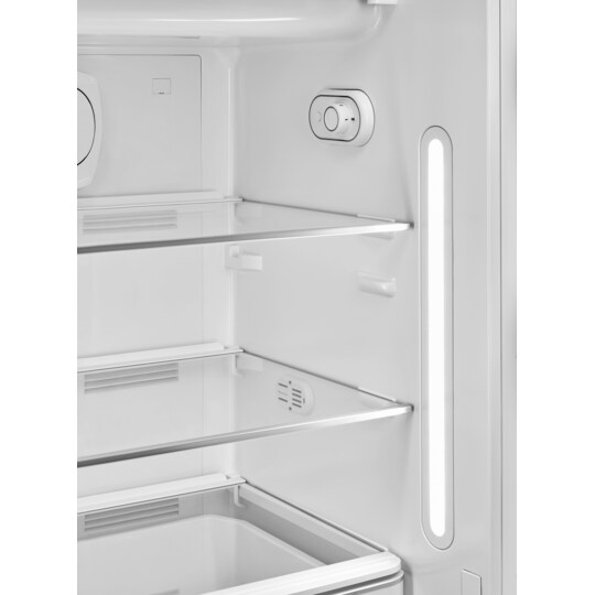 Smeg 50 s Style jääkaappi pakastelokerolla FAB28RDRB5