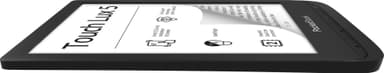 PocketBook Touch Lux 5 e-kirjan lukulaite (musta)