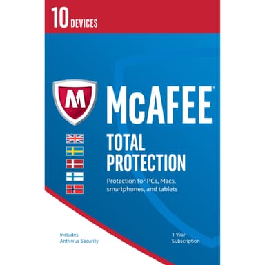 McAfee Total Protection 2017 (10 laitetta)