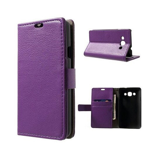 Lompakkokotelo 2-kortti LG L60 (X140)  - violetti