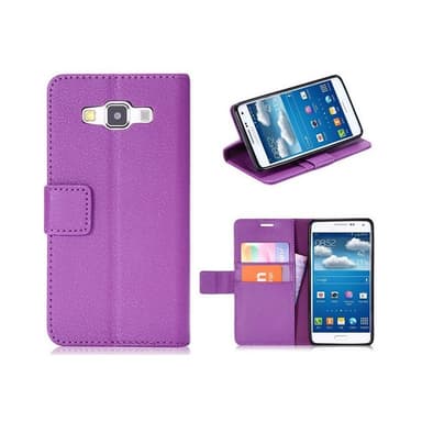 Lompakkokotelo 2-kortti Samsung Galaxy A3 2015 (SM-A300F)  - violetti