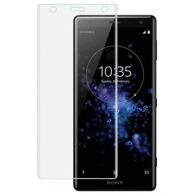 3D-kaareva lasi-näytönsuoja Sony Xperia XZ2 Premium (H8166)