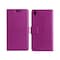 Lompakkokotelo 2-kortti Sony Xperia M4 Aqua (E2303)  - violetti