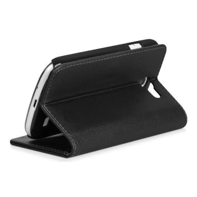 Lompakkokotelo 2-kortti Samsung Galaxy Star Pro ( GT -s7262)  - musta