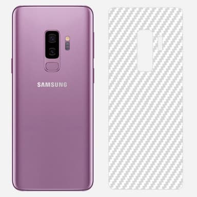 Hiilikuitu ihoa suojaava muovi Samsung Galaxy S9 Plus (SM-G965F)