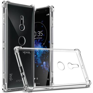 IMAK Shockproof suojakuori Sony Xperia XZ2 (H8266) - läpinäkyvä