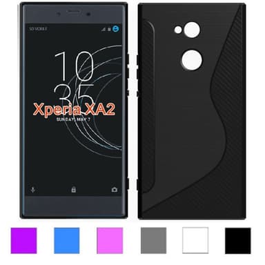 S Line Suojakuori Sony Xperia XA2 (H4113)  - harmaa