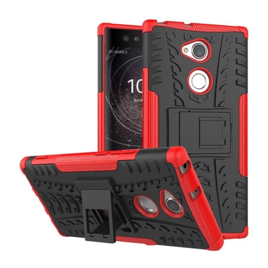 Iskunkestävä Suojakuori Sony Xperia XA2 Ultra (H4213)  - punainen