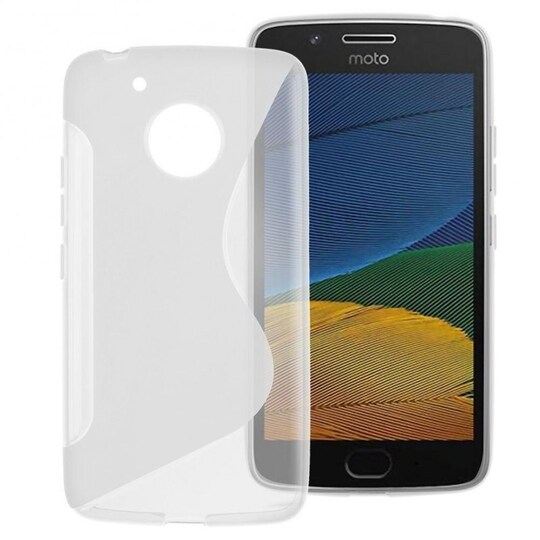 S Line Suojakuori Motorola Moto G5 Plus (XT1683)  - läpinäkyvä