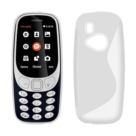 S Line Suojakuori Nokia 3310 2017 (TA1008)  - läpinäkyvä