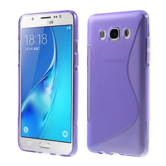 S Line Suojakuori Samsung Galaxy J5 2016 (SM-J510F)  - violetti