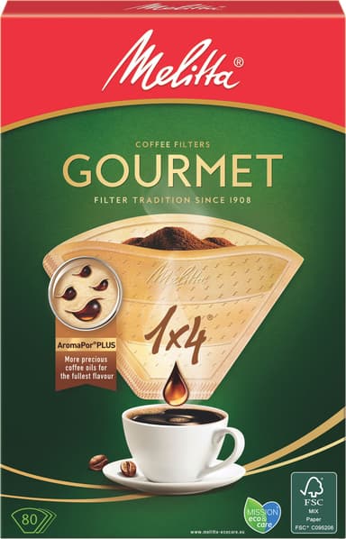 Melitta Gourmet suodatinpussit