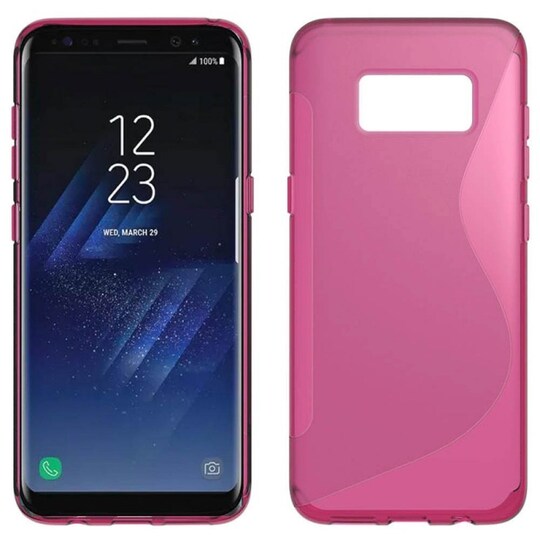 S Line Suojakuori Samsung Galaxy S8 (SM-G950F)  - pinkki