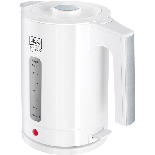 Melitta Easy Top Aqua vedenkeitin 21140 (valk./teräs)