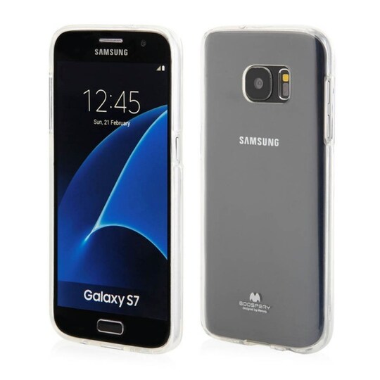 Mercury Jelly kotelo Samsung Galaxy S7 (SM-G930F)  - läpinäkyvä