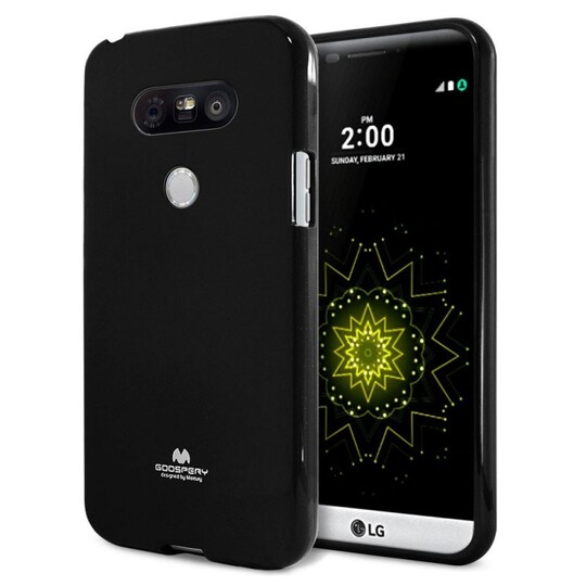 Mercury Jelly kotelo LG G5 (H850)  - musta