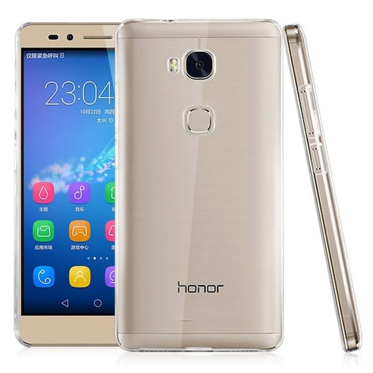 Silikonikotelo läpinäkyvä Huawei Honor 5X (KIW-AL10)